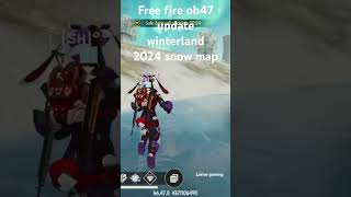 Free fire winterland snow map 2024 [upl. by Sihunn]