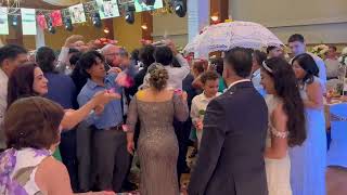 💐EL TRADICIONAL BAILE DE LAS FLORES💐AUDIO LIMPIOKUMBALA EN LA BODA DE RAÚL Y SELENIA👰🏻🤵🏻‍♂️ [upl. by Woodley]