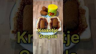 De nieuwe hype van Gorgels en monicageuze 😂👌🏼 kroket lekker foodshorts [upl. by Jamin139]