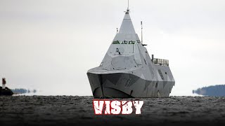 HSwMS Visby  The power of Swedens stealth corvettes outperformed the rest [upl. by Ayekan]