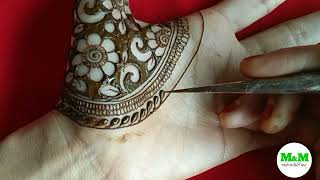 very stylish front hand mehndi design new mehndi design mehandi designs step by step 2024 [upl. by Annoed357]