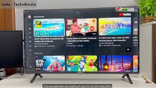 iFFALCON TCL 40 inch F53 TV at 13K only  Full HD LED TV Review  Android 11  App support [upl. by Hershel909]