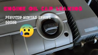 Cara tukar Oil Cap Seal  Proton Persona minyak engine leaking [upl. by Enovahs242]