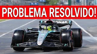 MERCEDES RESOLVE PROBLEMA NA DIANTEIRA E FICA MUITO MAIS RÁPIDA  F1 2024 [upl. by Posner]