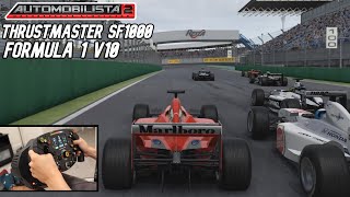 Automobilista 2 Thrustmaster F1 SF1000 Wheel Formula 1 V10 [upl. by Akeimat]