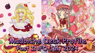 This Deck Gets Sweeter  Madolche Vernusylph Deck Profile  July 2024 Post INFO [upl. by Anid23]