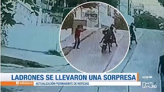 Ladrón fue herido a bala por su víctima quién resultó ser expolicía [upl. by Krawczyk]