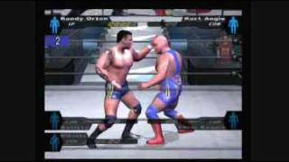 WWE SmackDown Here Comes The Pain  Randy Orton Slobber Knocker  Playstation 2 [upl. by Lena]