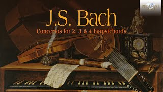 JS Bach Concertos for Two Three amp Four Harpsichords [upl. by Kcaz]