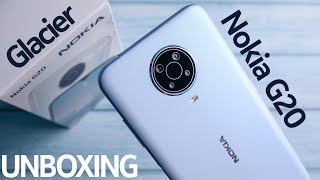 Nokia G20  Unboxing and Features Explored [upl. by Lemhaj]