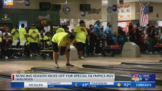 Harlingen bowling alley welcomes Special Olympics athletes [upl. by Airakaz]