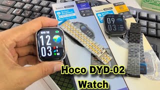 Hoco DYD02 Smart Watch  Unboxing amp Full Review  Tech With Babor [upl. by Grenier]