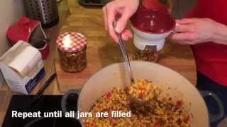 Sweet Corn Relish  Cuisine Under Cover Episode 21 [upl. by Atnas]