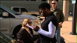 Handicap Parking Violators Confronted [upl. by Merkley]