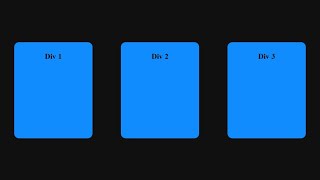 Align 3 Divs SidebySide in a Column  HTML amp CSS Tutorial 2024 [upl. by Kerby]