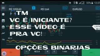 TM TRADER  OPÇÕES BINÁRIAS  ALERTA PARA INICIANTES [upl. by Fey]