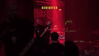 Benighted Live Ostrava Barrak 2024 benighted deathmetal [upl. by Enirroc]