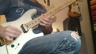 Akira Takasaki  Loudness   Heavy chains  solo played over backing track [upl. by Norel]