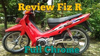 REVIEW FIZ R MODIFIKASI HARIAN FULL CHROME SIMPLE [upl. by Tonry]