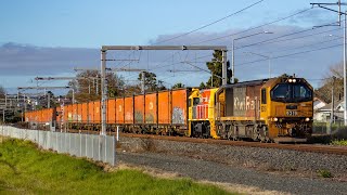 KiwiRail at work around the Franklin region  June 2024 4K [upl. by Ophelie]