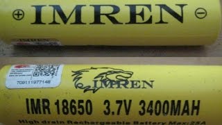 IMREN 25amp vape battery review [upl. by Ttevi]