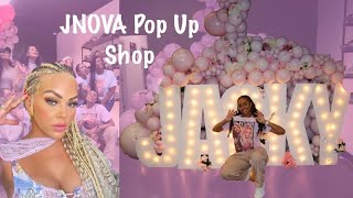 Jnova Collection Pop Up for Jackys Bday  Vlogmas Day 1 [upl. by Ahsimik]