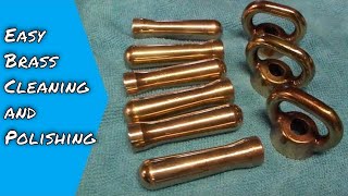 How to Clean Brass with Homemade Bronze and Brass Cleaner Hack  Bonus on Polishing [upl. by Selie448]