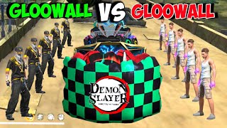 Free Fire Gloowall Vs Gloowall Skin Fight  Factory Roof Gloowall Fight  Adam Vs Pro Player 😈 [upl. by Smaoht]