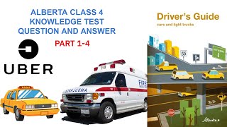 Alberta class 4 knowledge test Question and Answer part All [upl. by Nauqas]