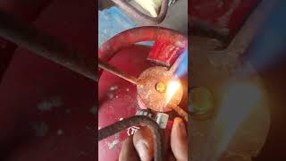 LPG GAS FIRE FLAM SO HIGH PRESSURE 🌟gas gas stove shortsfeed shortvideo shorts shots [upl. by Berkin242]