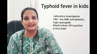 TYPHOID fever  ENTERIC fever  IAP treatment guidelines vaccine symptoms lab investigation amp all [upl. by Bara]