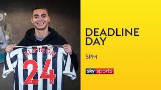 Newcastle break transfer record to sign Almiron for £21m  Transfer Deadline Day  Sky Sports News [upl. by Ariuqahs]