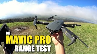 DJI MAVIC PRO Review  Part 3  6 Mile InDepth Range Test [upl. by Odnolor]