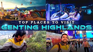 Top 10 places to visit in Genting Highlands  Tickets Timings amp all Tourist Places Genting Highland [upl. by Ocimad]