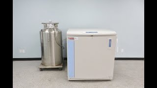 Thermo CryoPlus 4 Cryo Storage System Video ID 20543 [upl. by Elleda727]