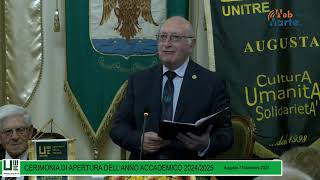 Augusta  UNITRE Apertura dell’Anno Accademico 202425 [upl. by Newel]