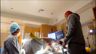 OFFICIAL BIRTH OF OUR SON♡ Labor amp Delivery Vlog [upl. by Kaylil]