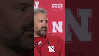 Rhule expects homefield advantage against Colorado  Huskers GBR [upl. by Arvid]