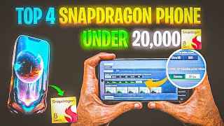 TOP 4 BEST SNAPDRAGON GAMING PHONES UNDER 20000 😱🔥 Best Gaming Phone For Pubg amp Bgmi Under 20000 [upl. by Samalla]