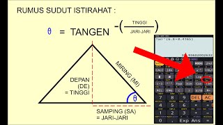 Menghitung sudut istirahat dan kecepatan aliran serbuk [upl. by Ylecic]