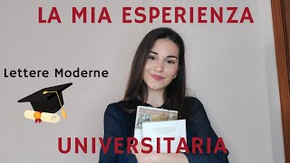 LA MIA ESPERIENZA UNIVERSITARIA👩‍🎓Cose che devi sapere prima di iscriverti a LETTERE MODERNE📚 [upl. by Aniuqaoj258]