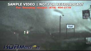 041911 Skip Talbot Girard IL TornadoDebrisinCirculation KDR Media [upl. by Oigaib644]