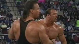 04241998 WCW Thunder Pt 5  Buff Bagwell amp Scott Norton vs Lex Luger amp Rick Steiner [upl. by Ysdnil]