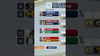 Pat McAfee’s 12Team CFP Predictions collegefootball ncaa espn collegegameday wvu patmcafee [upl. by Phila]