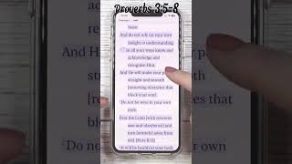 Proverbs 338 Scripture Reading  Prayerful Planner  Hear My Prayers [upl. by Sedaiuqlem]