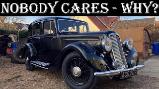 Why Does Nobody Care About Pre War Cars 1934 Humber 12 Drive [upl. by Delanos]