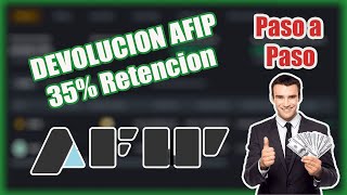 Recupera tu dinero Cómo solicitar la devolución del 35 de Percepciones AFIP  Paso a Paso [upl. by Thorma954]