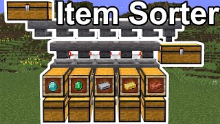 Item Sorter  Minecraft 121 [upl. by Wilma968]