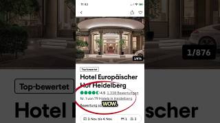 AI analyses Tripadvisor reviews of our GrandHotel Europäischer Hof Heidelberg luxurytravel [upl. by Arhat]