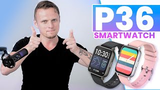 P36 SMART WATCH Things To Know  Real Life Review [upl. by Garlen]